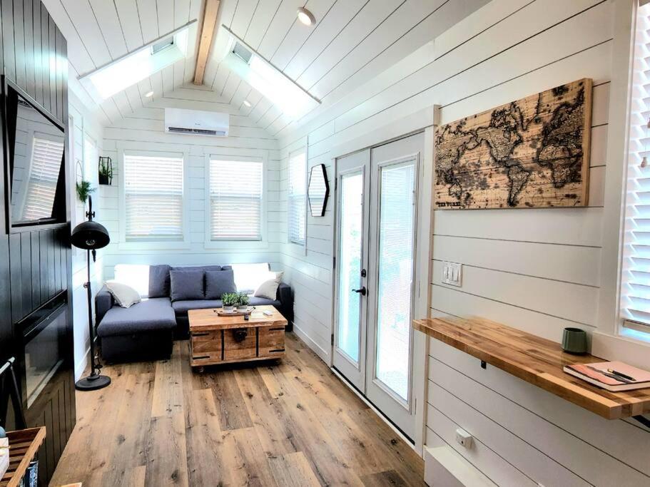 NEW Nook Tiny Home with Deck Firepit Skylights